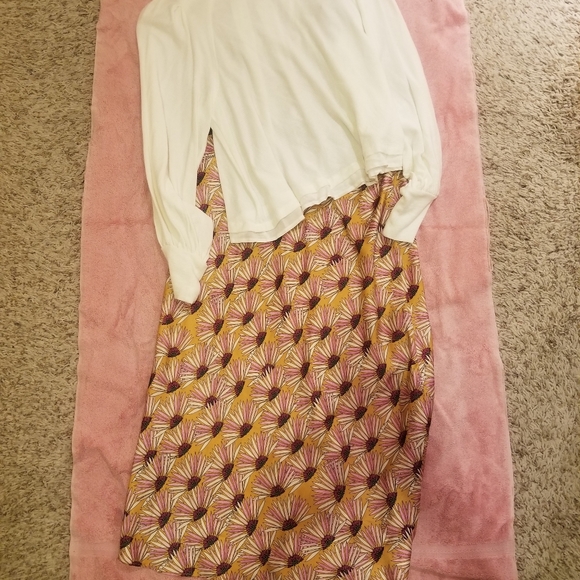 THIS IS SOLD! Free People Skirt and Blouse - Picture 2 of 5